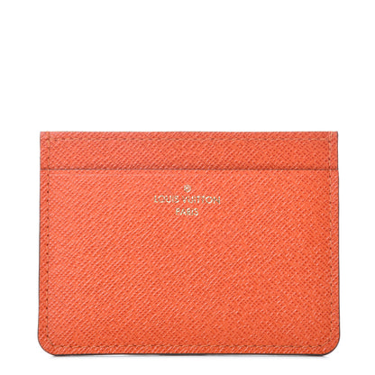 Louis Vuitton Calfskin Jeanne Wallet Insert Piment 1 of 6