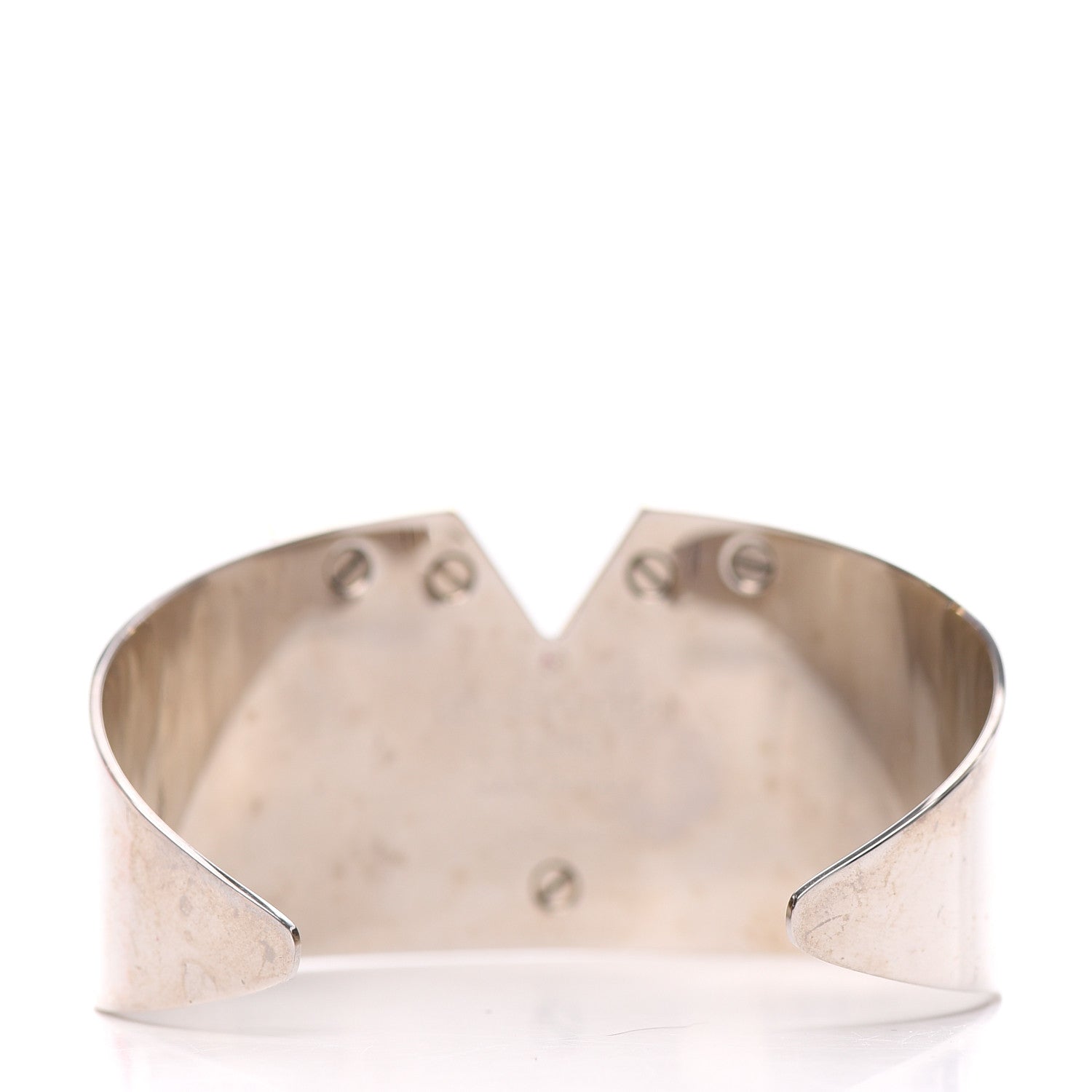 Louis Vuitton Metal Essential V Cuff Silver 3 of 4
