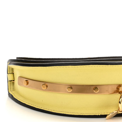Chloe Calfskin Small Nile Bracelet Minaudiere Bag Lemonade 8 of 11