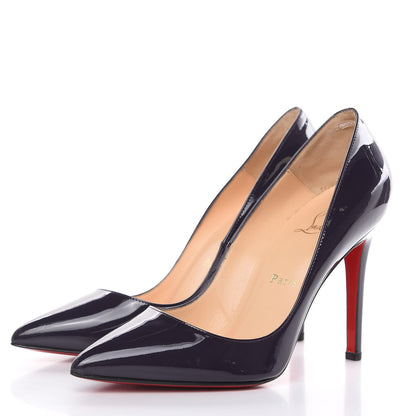 Christian Louboutin Patent Pigalle 100 Pumps 37 Iris 3 of 9