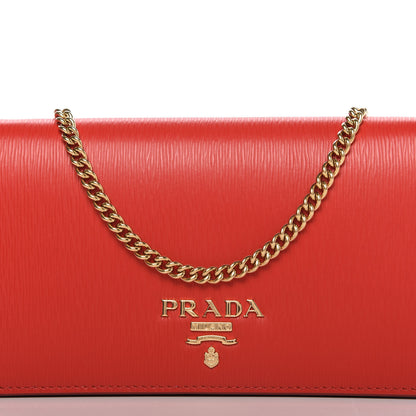 Prada Vitello Move Metal Mini Crossbody Bag Lacca 8 of 9