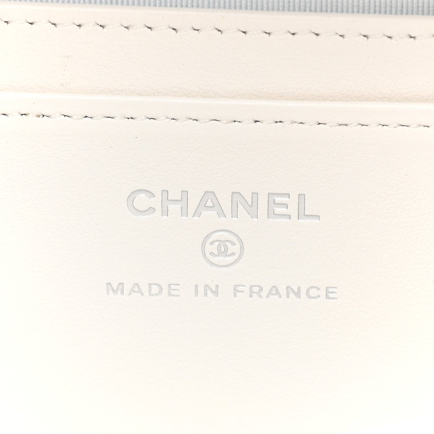 Chanel Caviar Quilted Camera Bag White 6 of 10