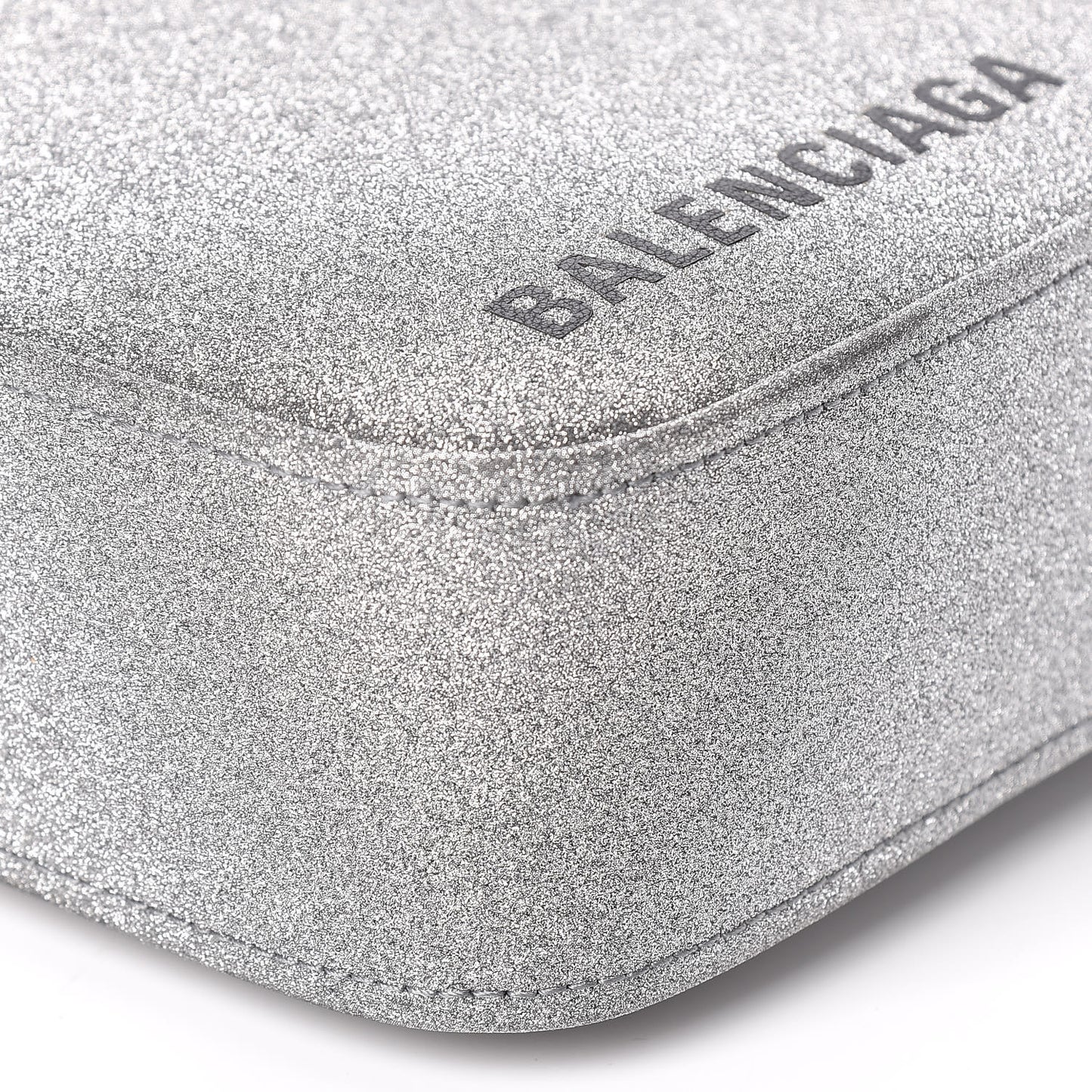 Glitter XS Triangle Duffle Argent Black