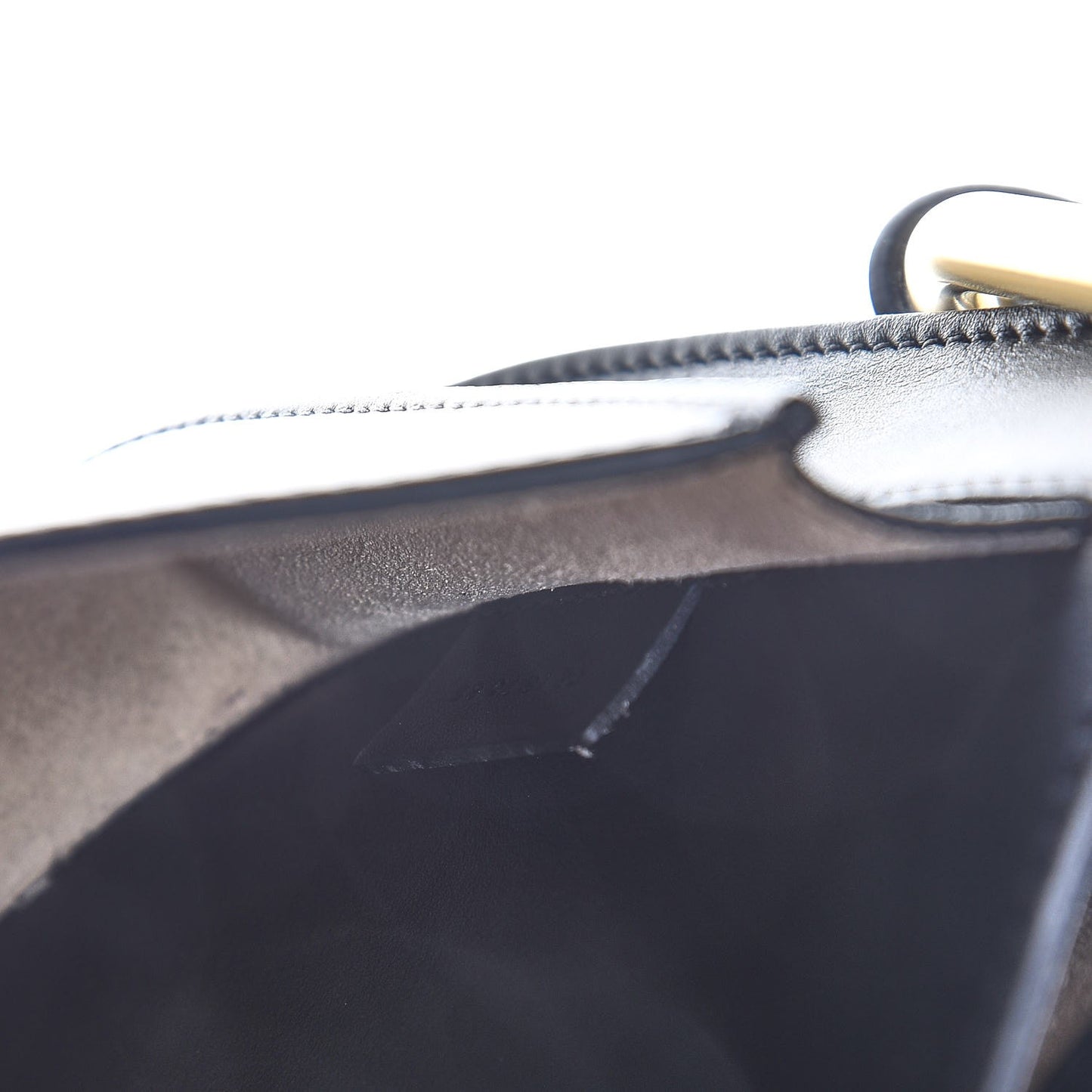 Calfskin Small Hudson Fringe Shoulder Bag Black