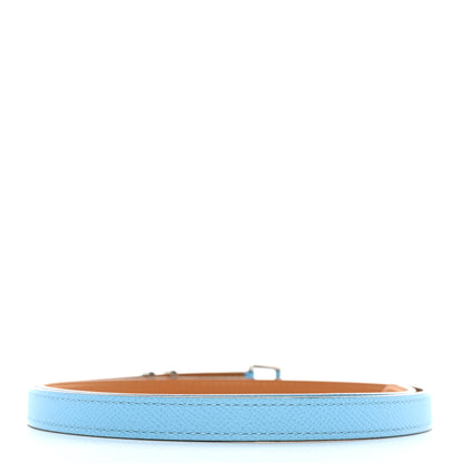 Hermes Epsom 15mm Pop H Belt 85/34 Celeste 2 of 7
