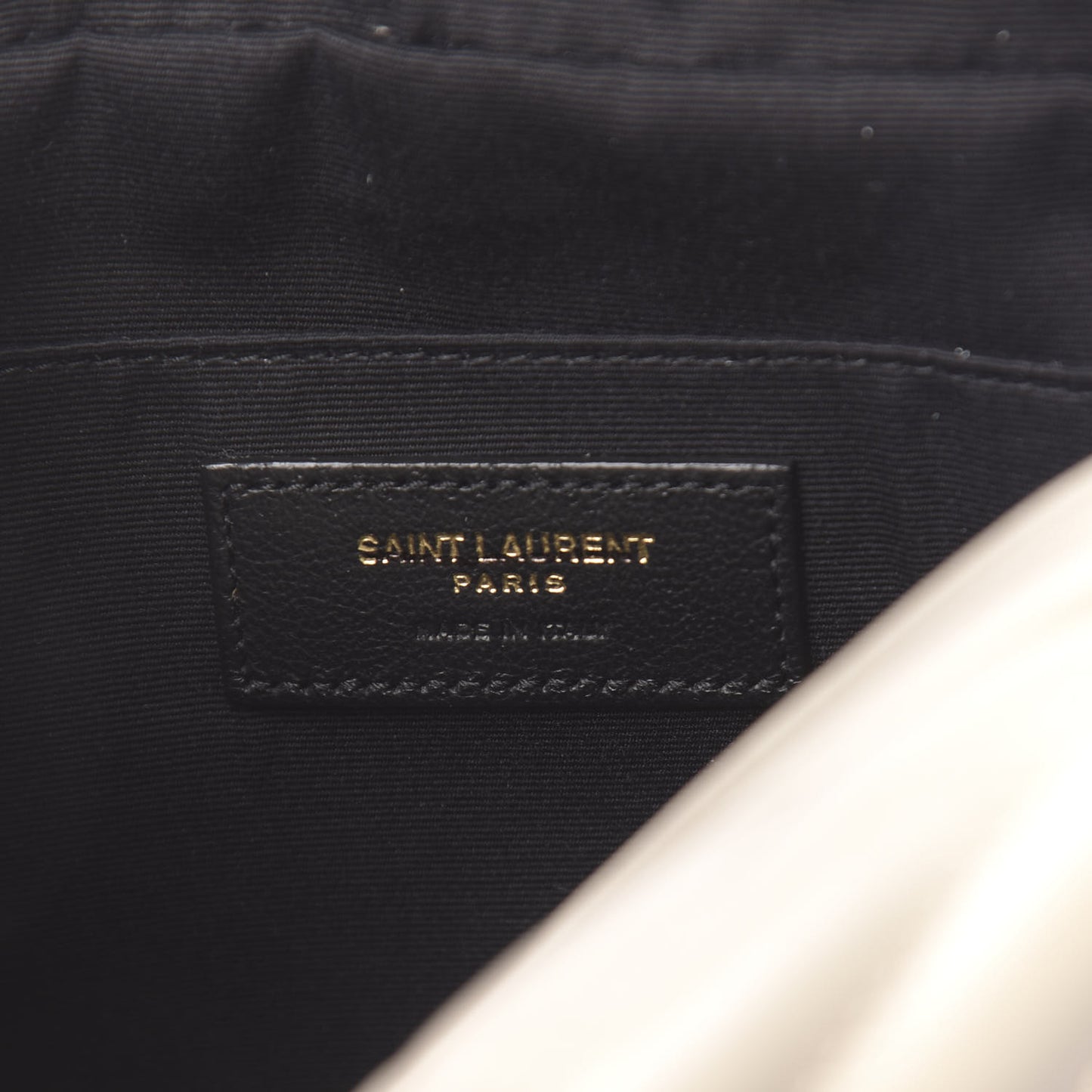Calfskin Matelasse Monogram Lou Camera Bag Crema Soft
