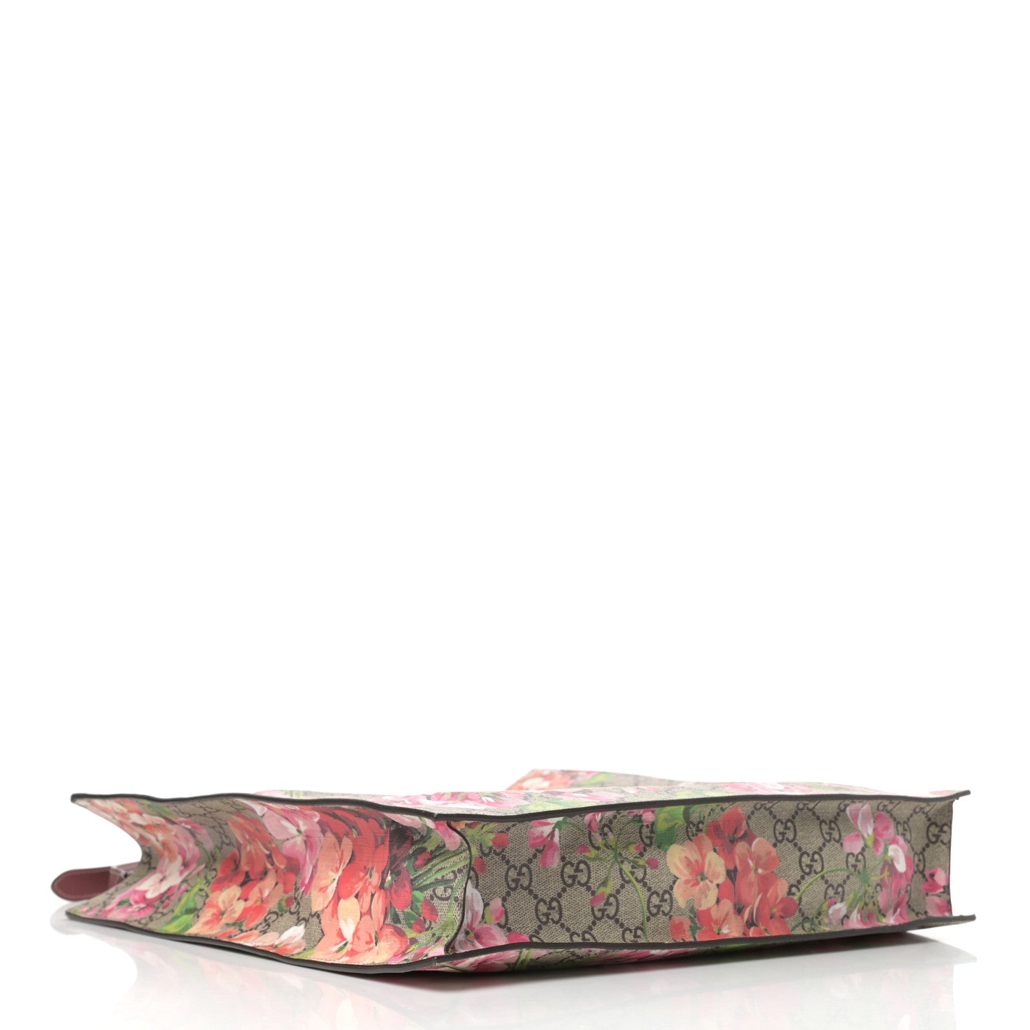 Gucci Soft GG Supreme Monogram Blooms Vertical Tote Beige Multicolor Dry Rose 4 of 10