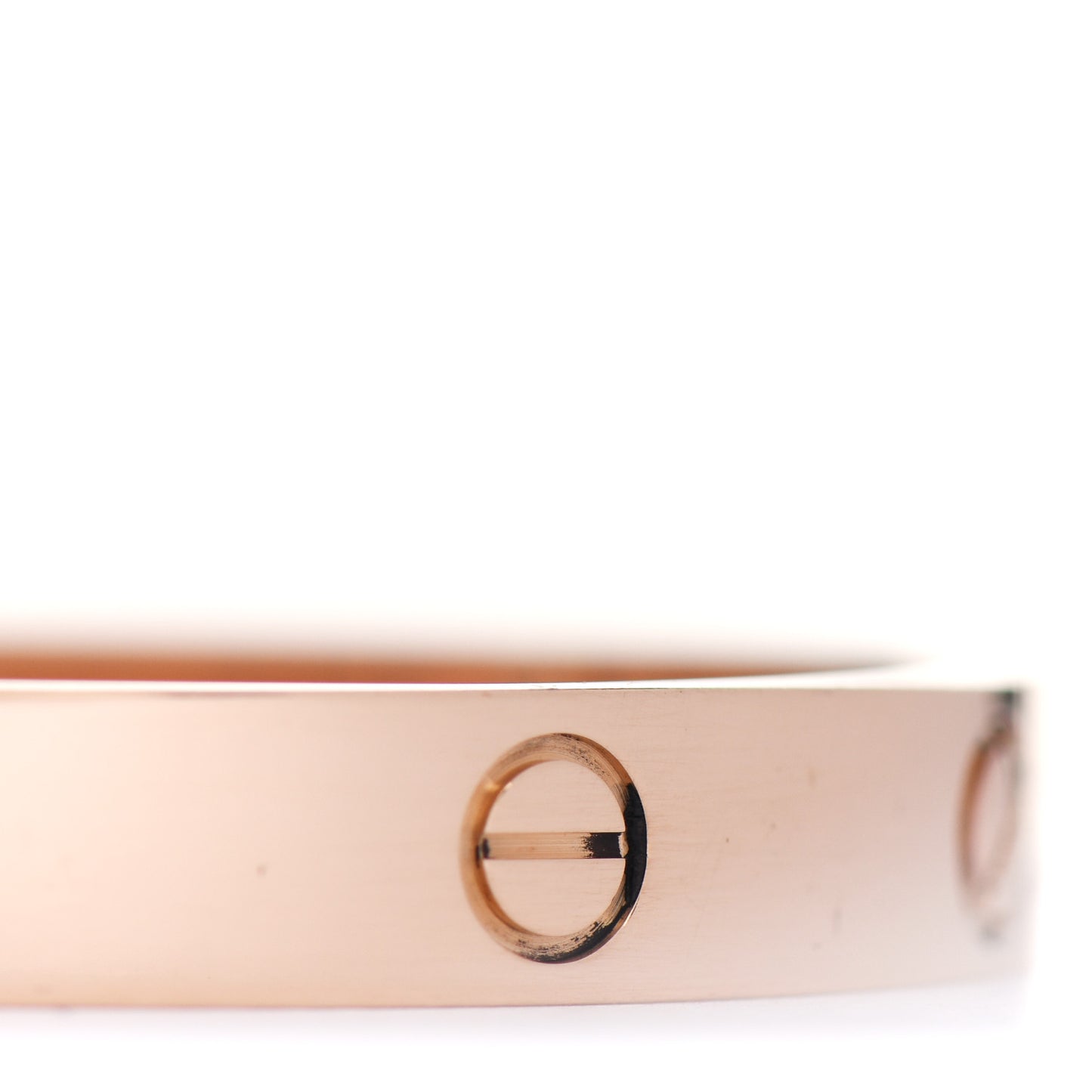 18K Pink Gold LOVE Bracelet 17
