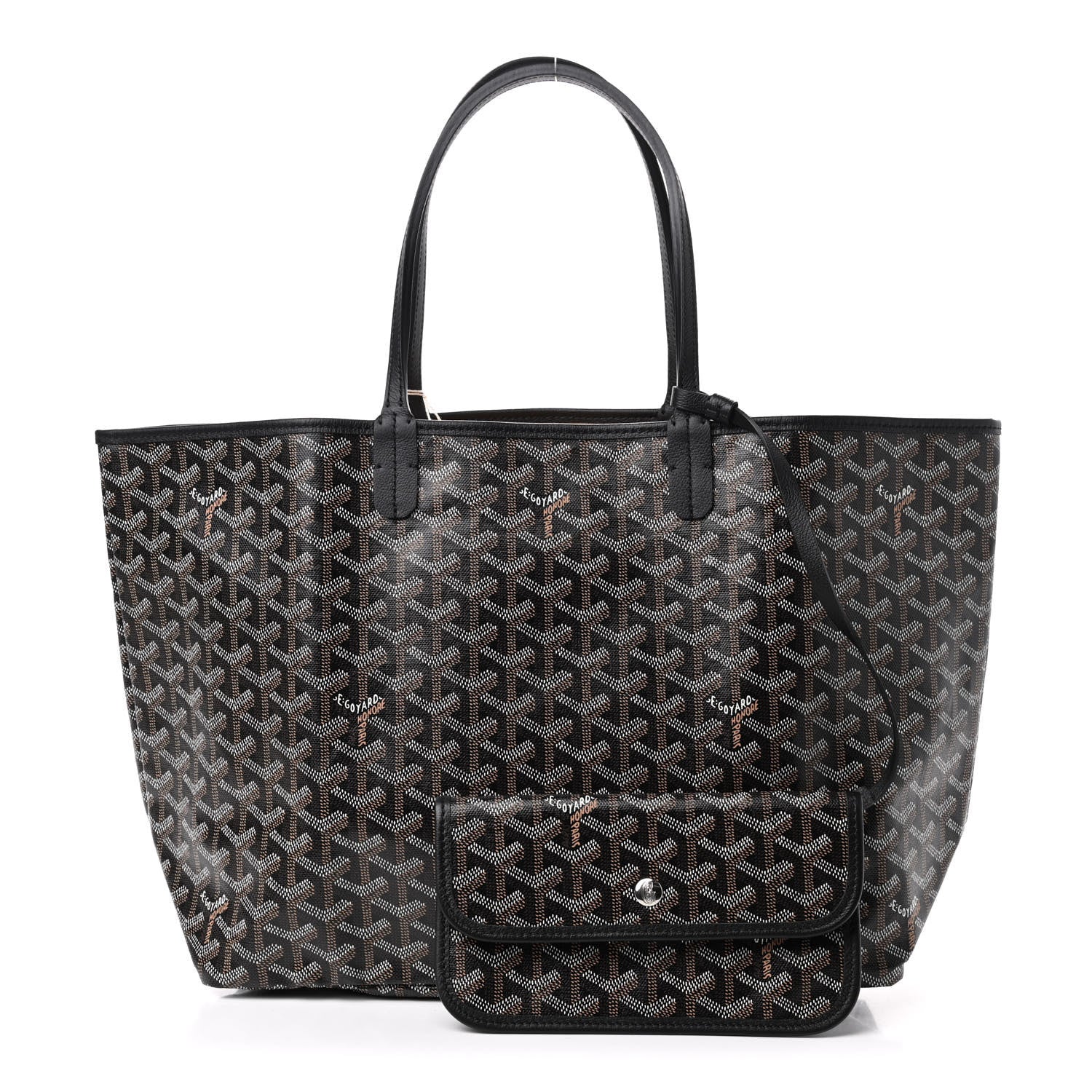Goyard Goyardine Saint Louis PM Black 1 of 8