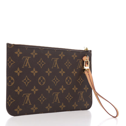 Louis Vuitton Monogram Neverfull MM GM Pochette 2 of 7