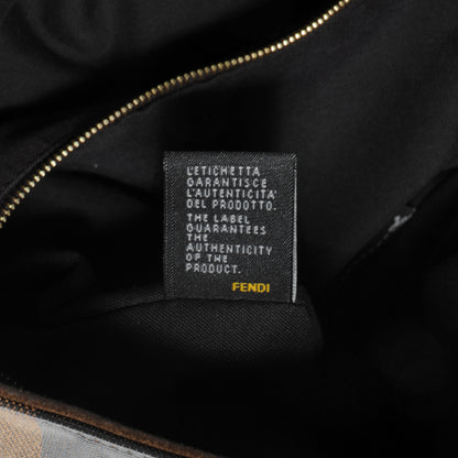 Fendi Pequin Vitello Large Hobo Tobacco Amarena 11 of 11