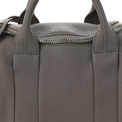 Alexander Wang Pebbled Lambskin Rockie Oyster Silver Hardware 7 of 12