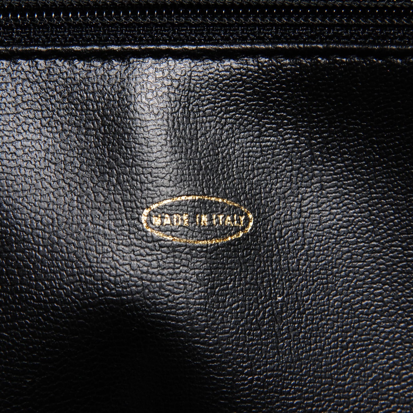 Lambskin Quilted Shoulder Bag Black