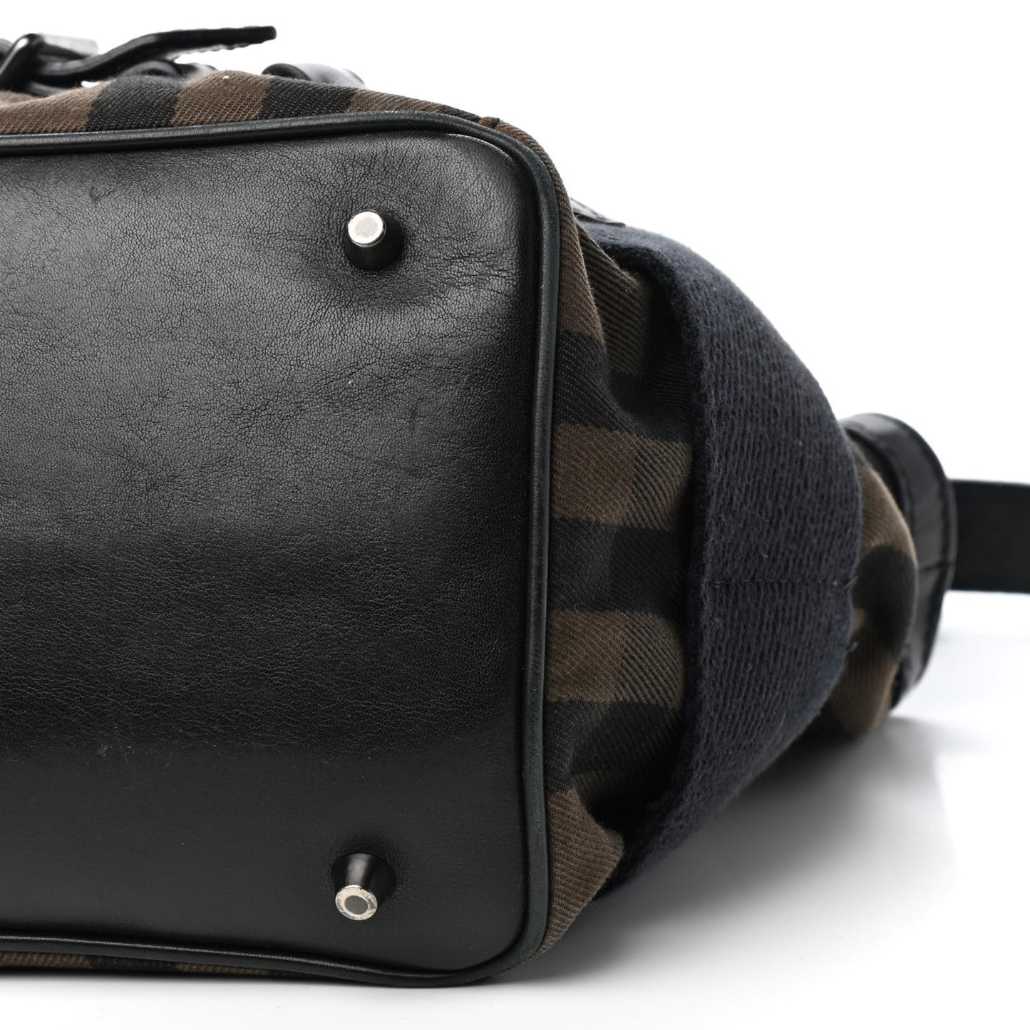 Calfskin House Check Medium Brecon Tote Black