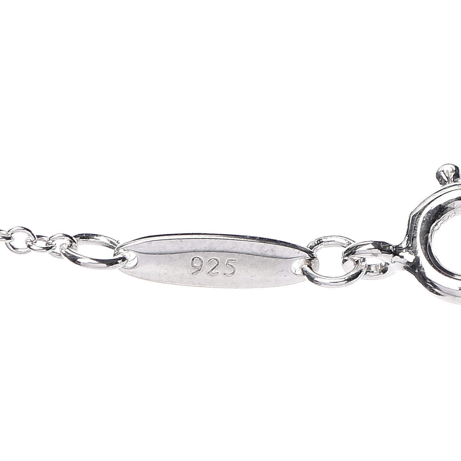 Tiffany Sterling Silver Elsa Peretti Snake Pendant Necklace 6 of 9