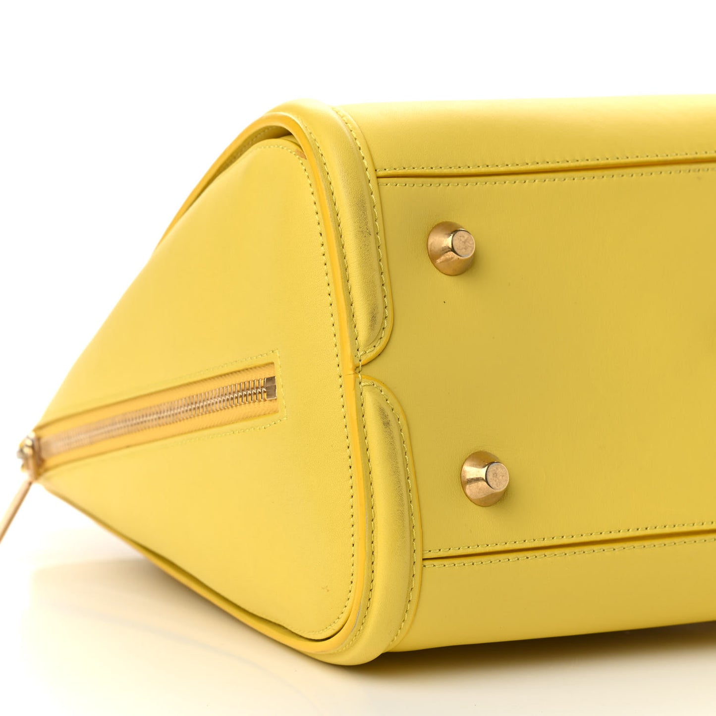 Calfskin Large Heroine Bright Yellow