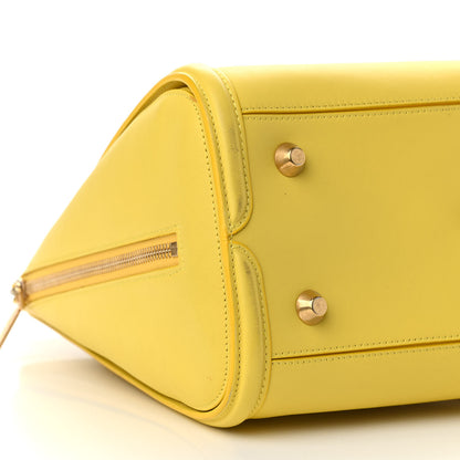 Alexander McQueen Calfskin Large Heroine Bright Yellow 9 of 17