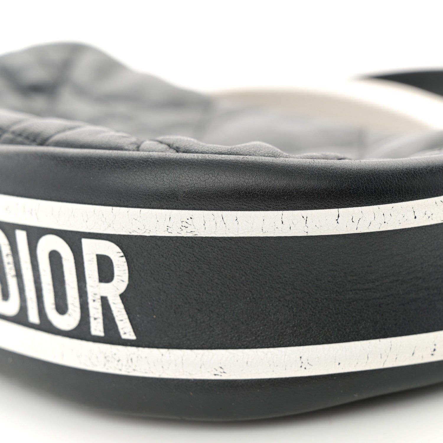 Christian Dior Lambskin Cannage Small Dior Vibe Hobo Bag Black 9 of 11