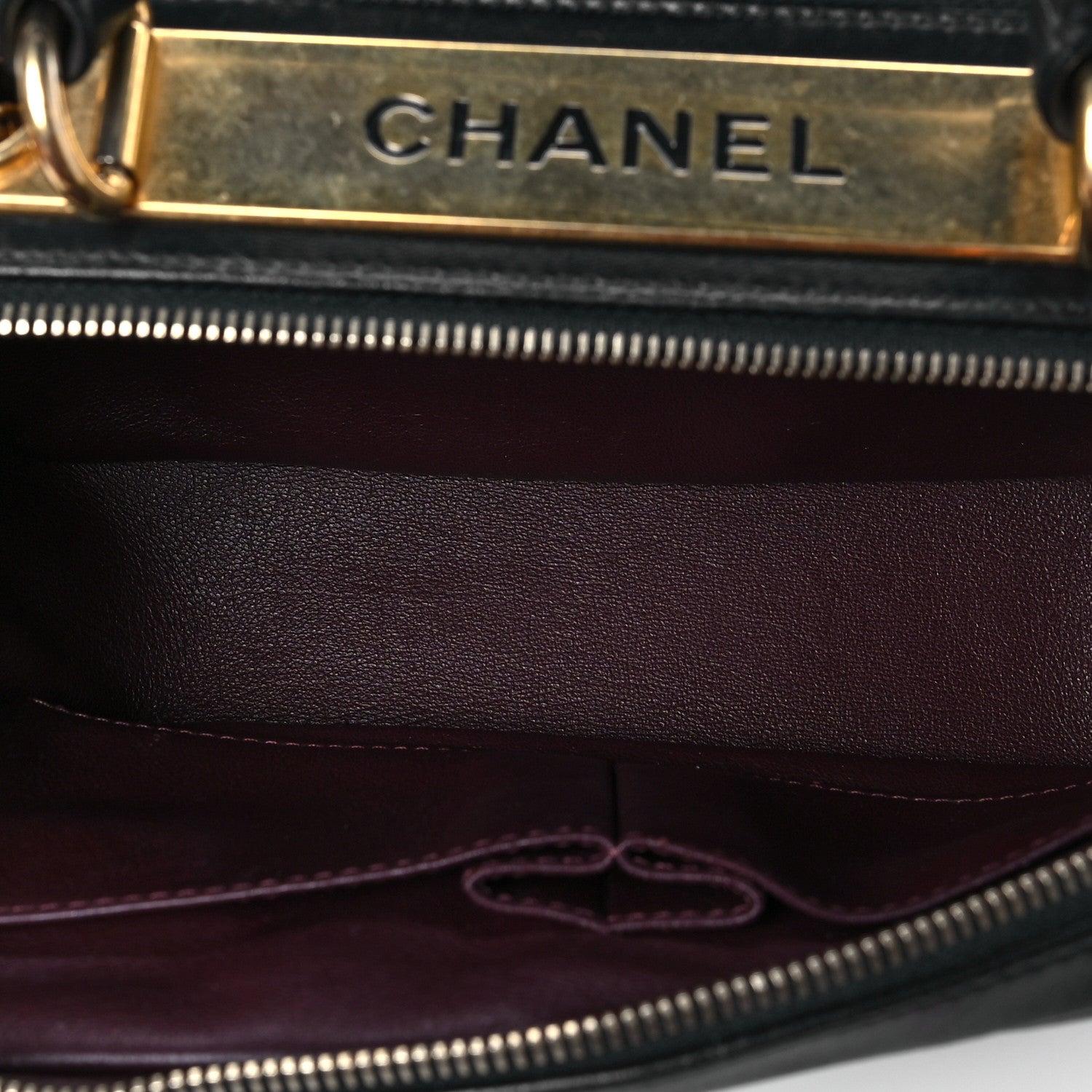 Chanel Lambskin Quilted Medium Trendy CC Bowling Bag Black 5 of 8