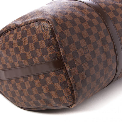 Louis Vuitton Damier Ebene Keepall Bandouliere 45 5 of 14