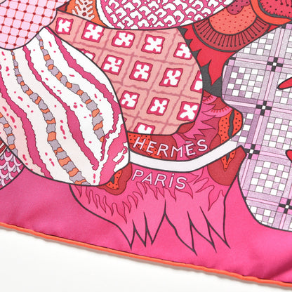 Hermes Silk Fleurs D Indiennes Scarf 90 4 of 7