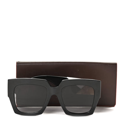 Fendi Facets Square Sunglasses FF 0263/S Black 7 of 7