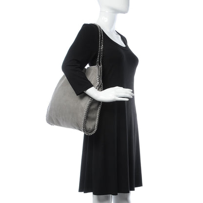 Stella McCartney Shaggy Deer Small Falabella Tote Light Grey 2 of 7