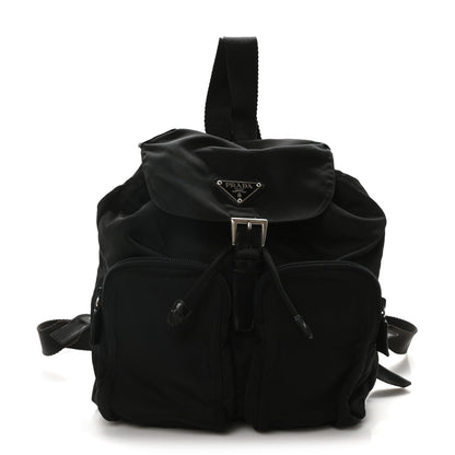 Prada Tessuto Nylon Vela Small Backpack Black 1 of 10