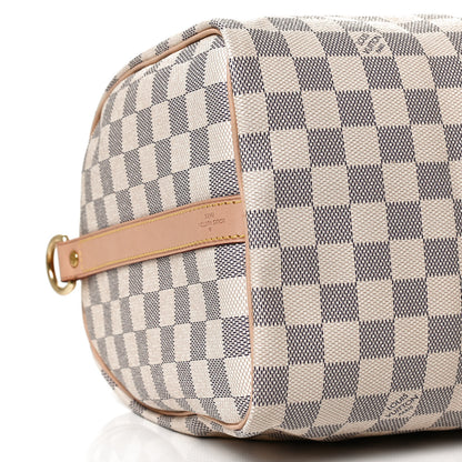 Louis Vuitton Damier Azur Speedy Bandouliere 30 10 of 12
