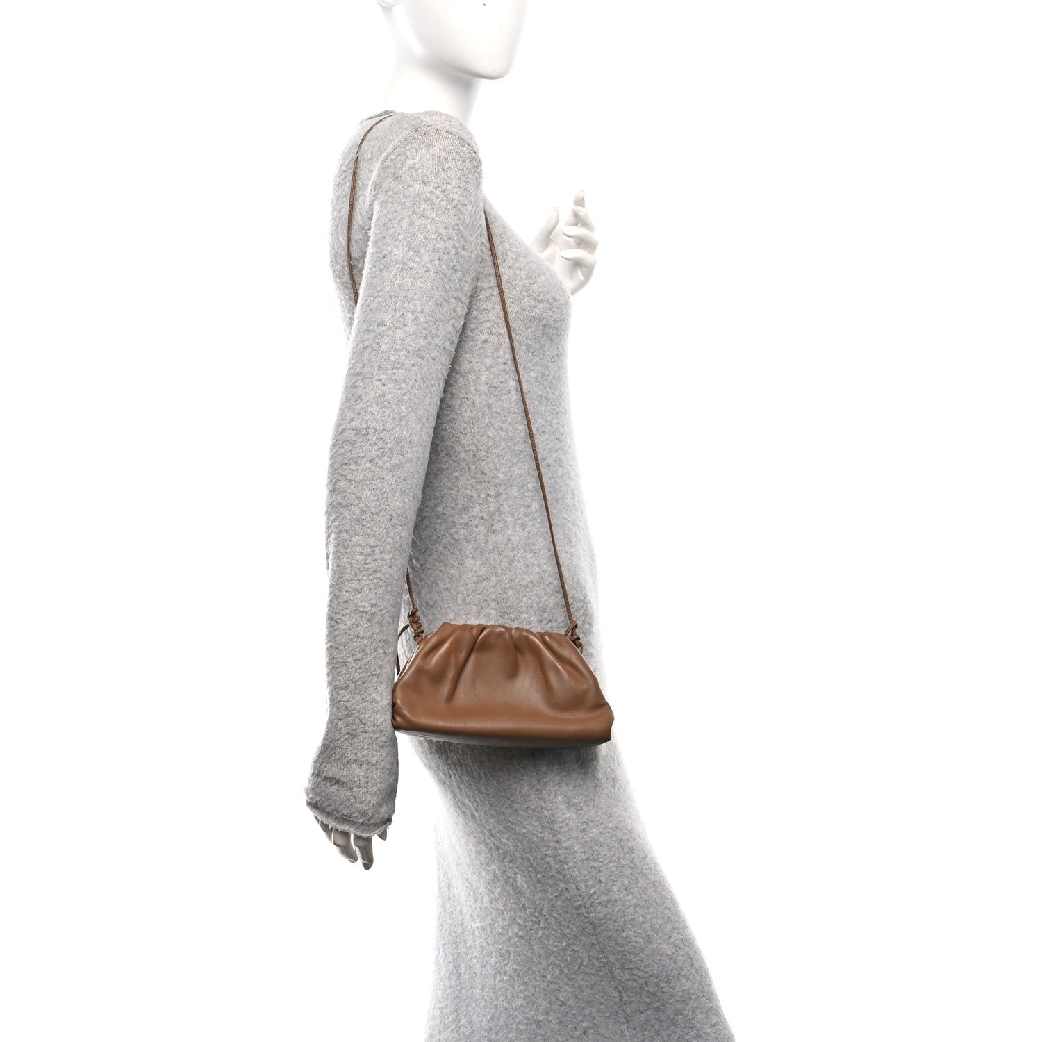 Bottega Veneta Butter Calfskin The Mini Pouch Camel 2 of 13