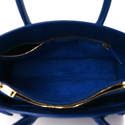 Saint Laurent Calfskin Small Sac De Jour Blue Majorelle 5 of 9