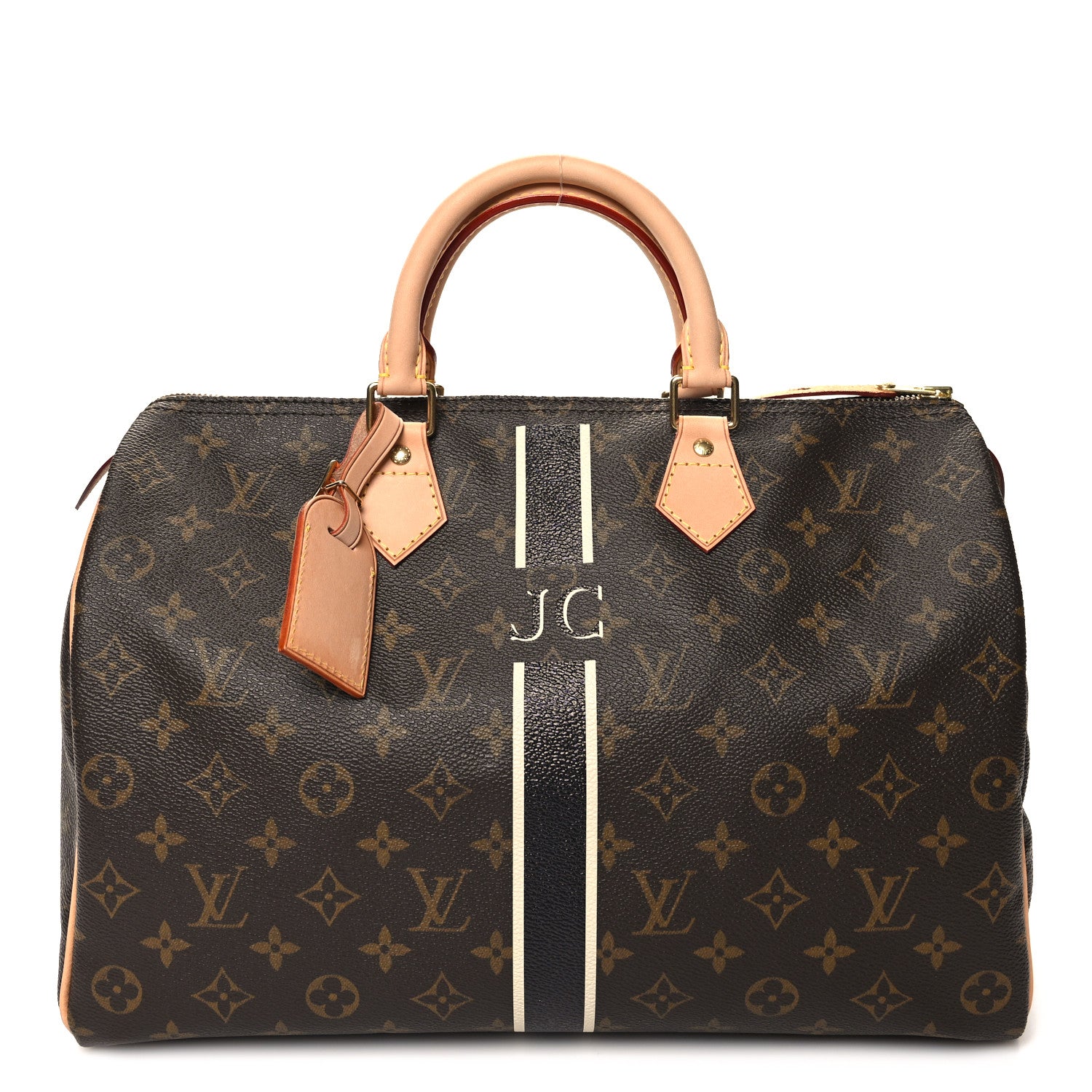 Louis Vuitton Monogram My LV Heritage Speedy 35 Black White 1 of 11