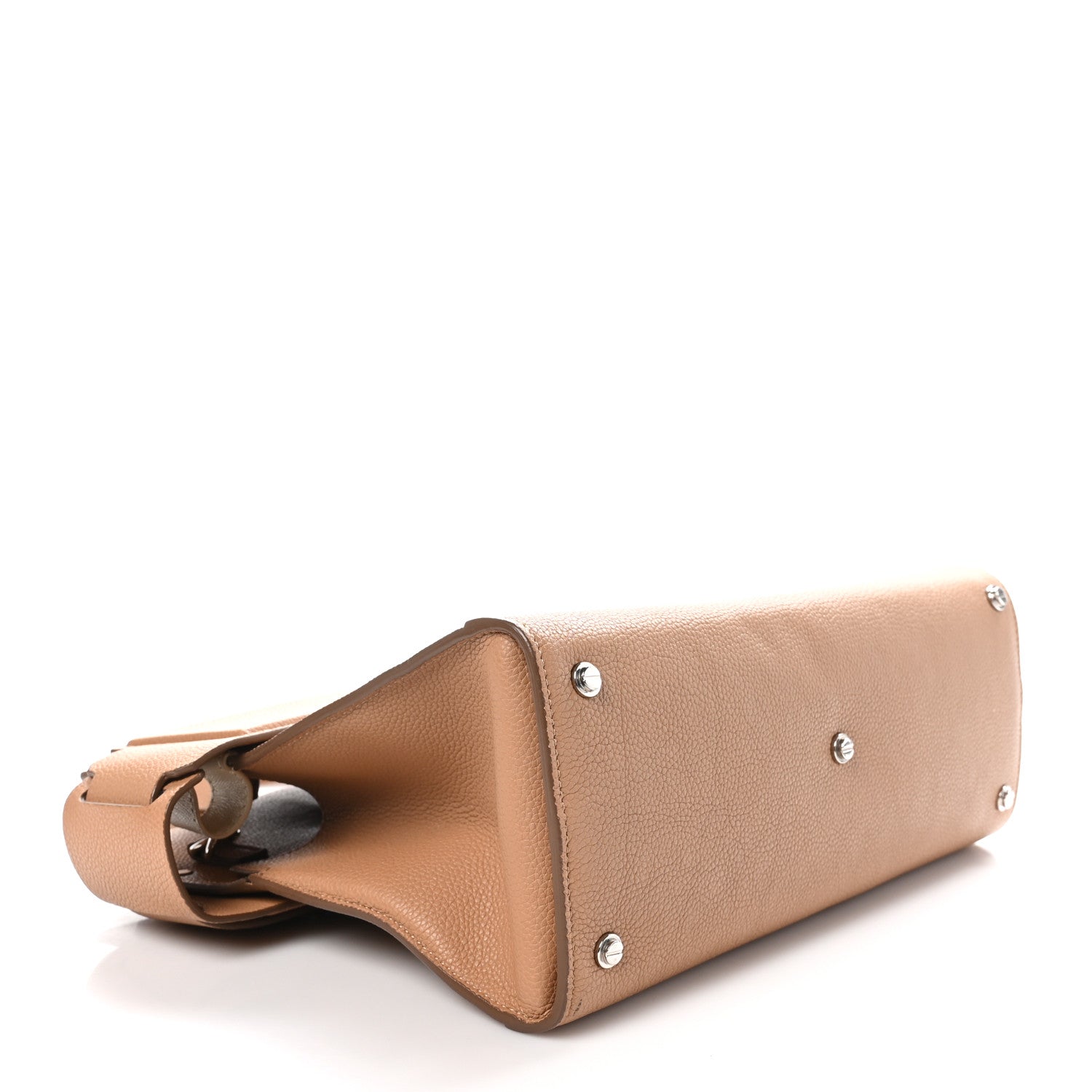Givenchy Grained Calfskin Small Horizon Satchel Beige 4 of 10