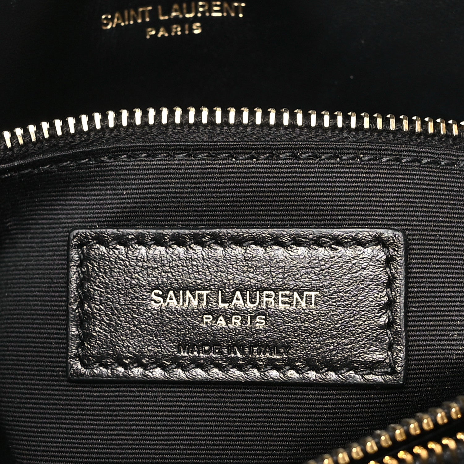 Saint Laurent Calfskin Y Quilted Monogram Medium Loulou Chain Satchel Black 6 of 10