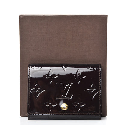 Louis Vuitton Vernis Business Card Holder Amarante 7 of 7