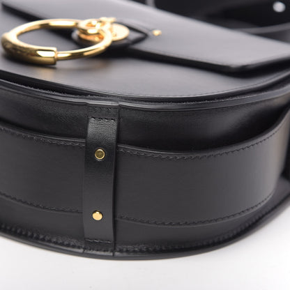 Chloe Calfskin Suede Large Tess Bag Black 9 of 11