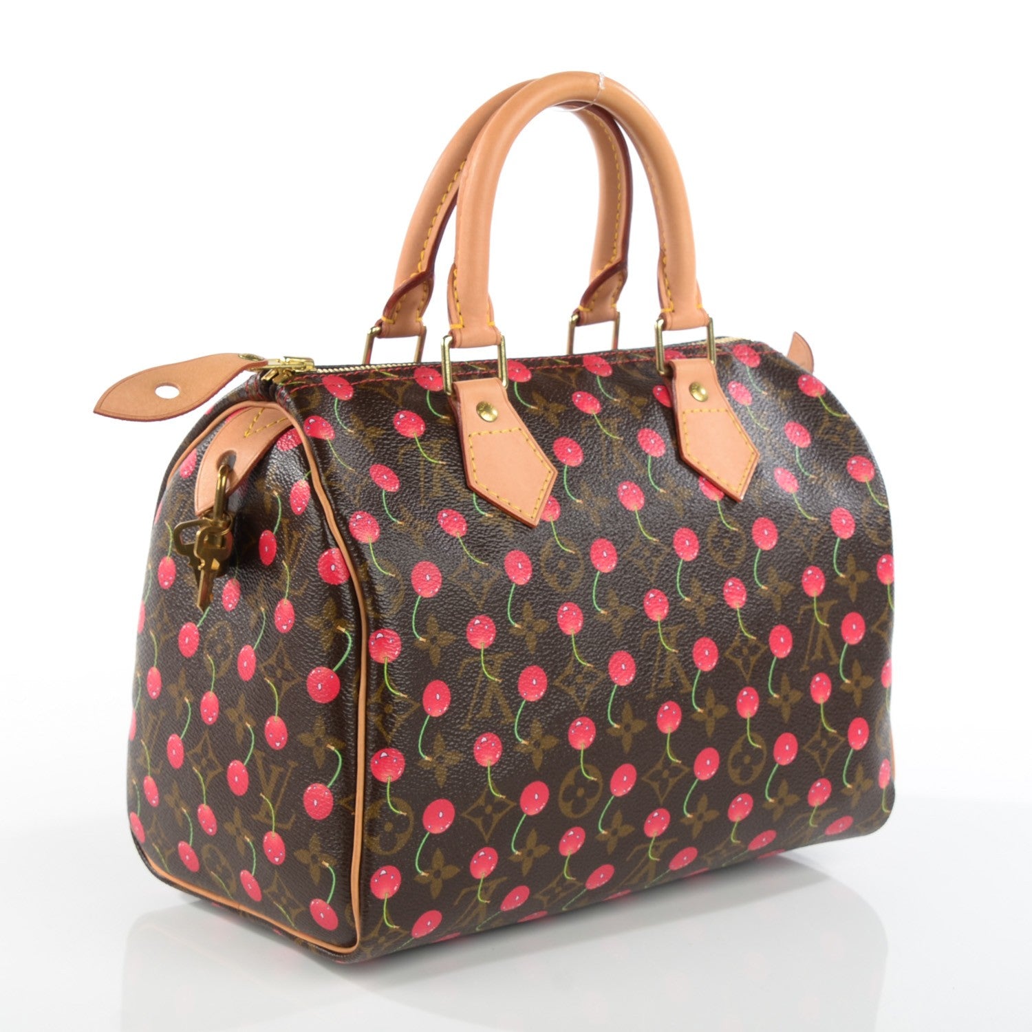 Louis Vuitton Monogram Cerises Speedy 25 4 of 7