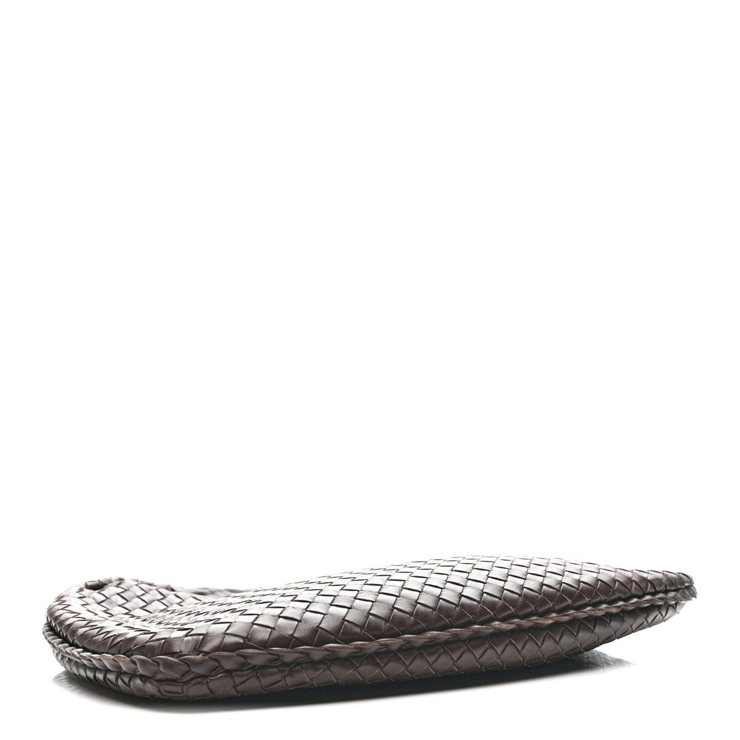 Nappa Intrecciato Medium Veneta Hobo Ebano
