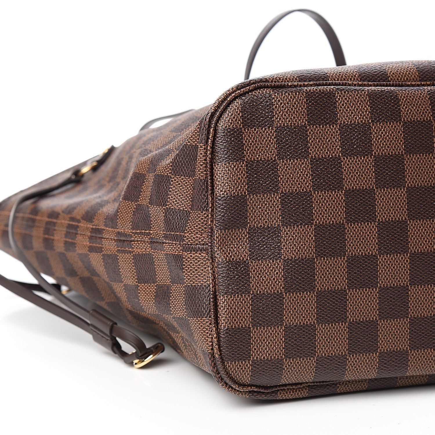 Louis Vuitton Damier Ebene Neo Neverfull MM Rose Ballerine 9 of 12