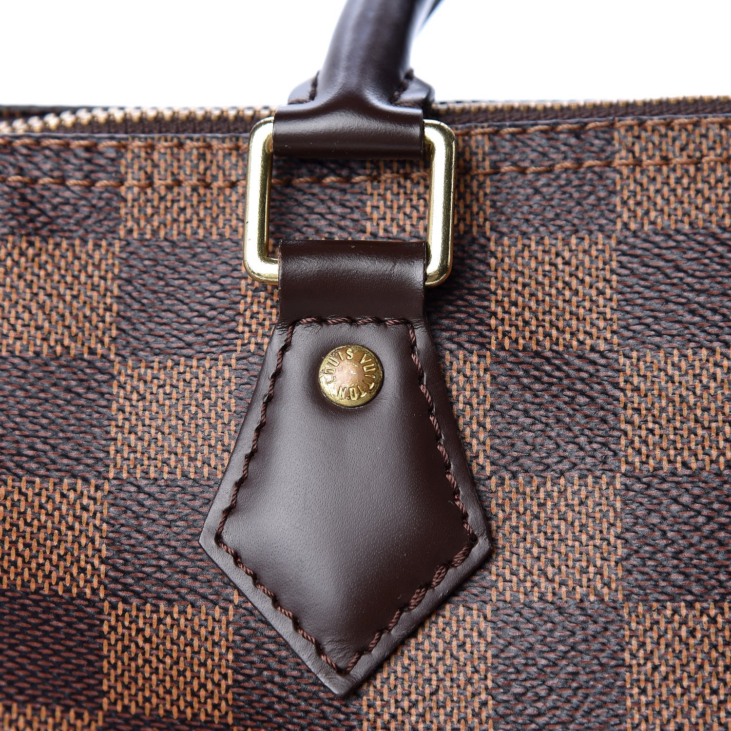 Louis Vuitton Damier Ebene Speedy Bandouliere 30 11 of 14