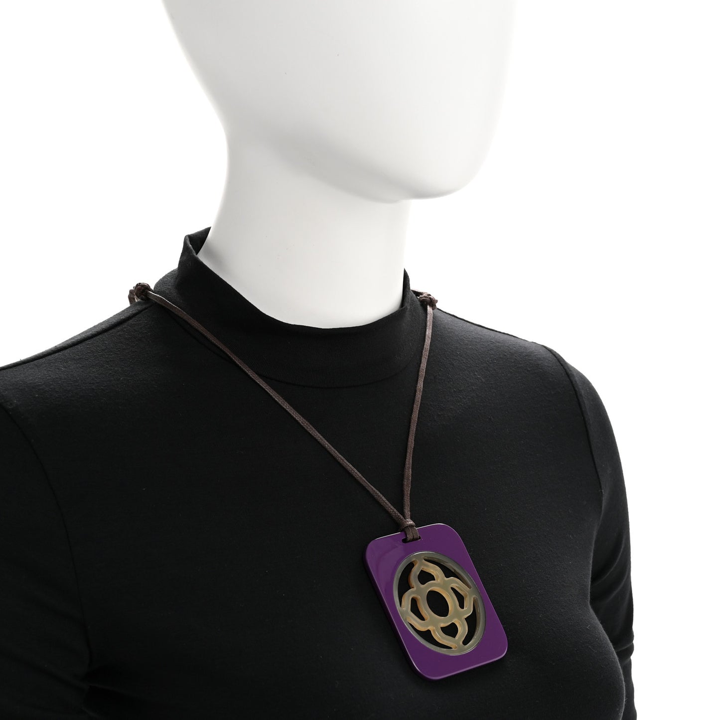 Buffalo Horn Lacquer Lift Necklace