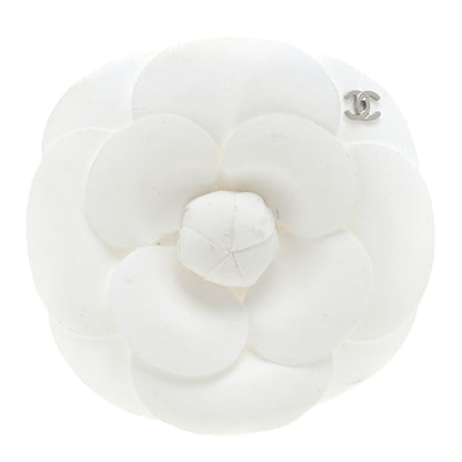 Chanel Canvas Camellia Pin Brooch Ivory 1 of 3