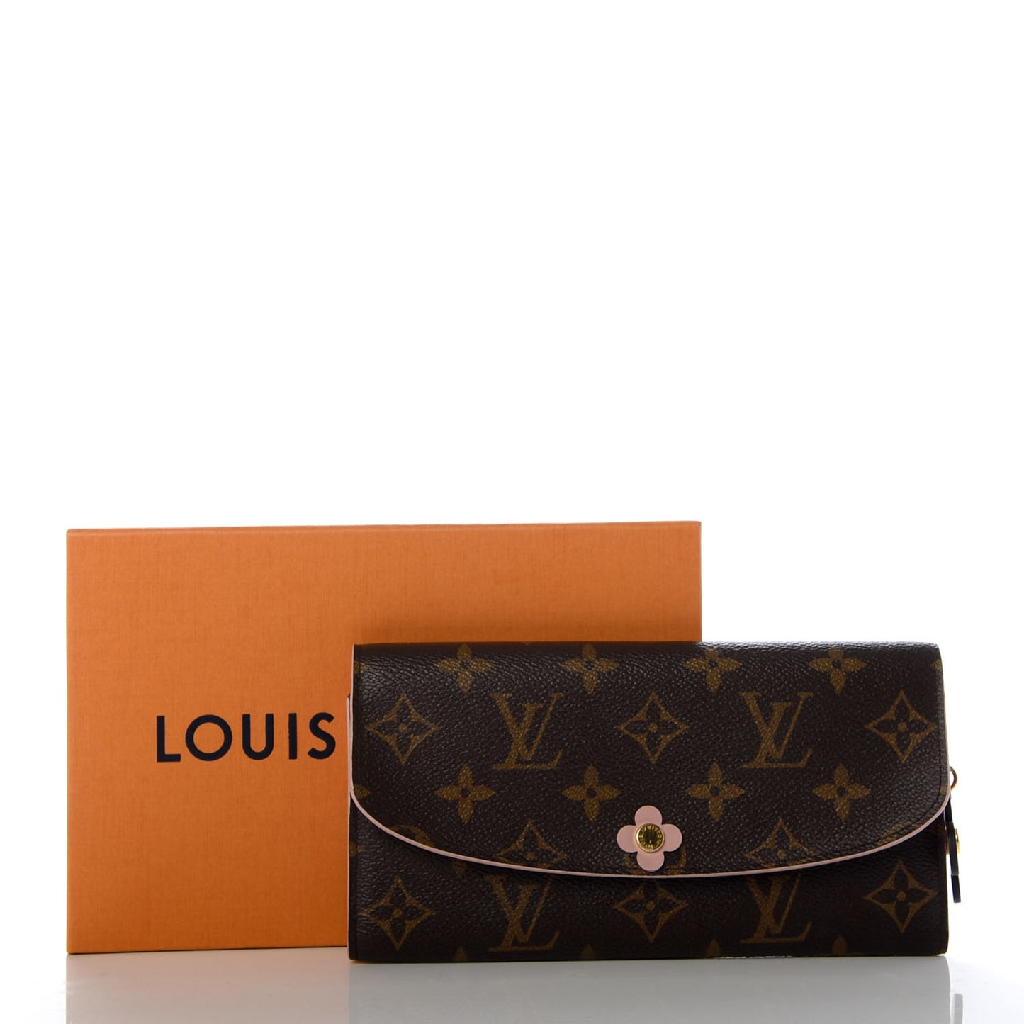 Monogram Bloom Flower Emilie Wallet