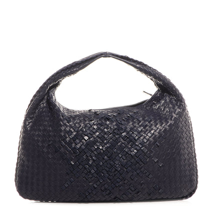 Bottega Veneta Nappa Intrecciato Large Veneta Plisse Hobo Ink 1 of 9