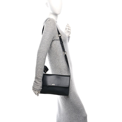 Versace Calfskin Cargo Modular Messenger Bag Black 2 of 22