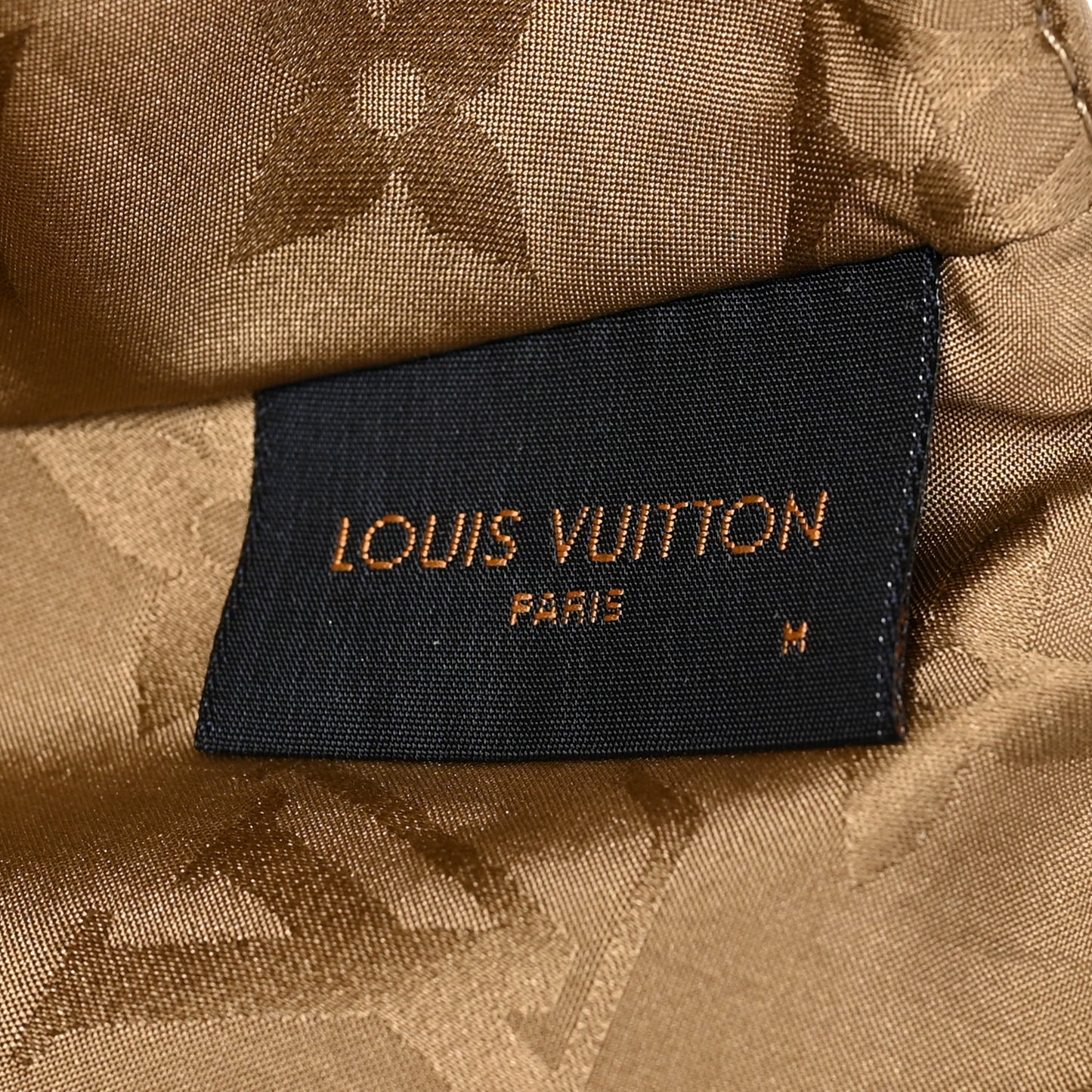 Monogram Polyester Silk LV Get Ready Cap M Beige