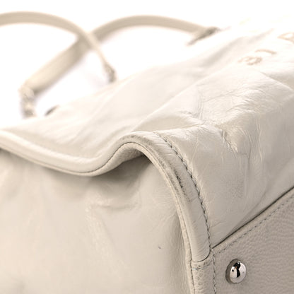 Chanel Glazed Calfskin Small Deauville Tote Ecru 8 of 15