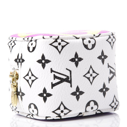 Louis Vuitton Monogram Giant Cube Coin Purse Pink 4 of 7