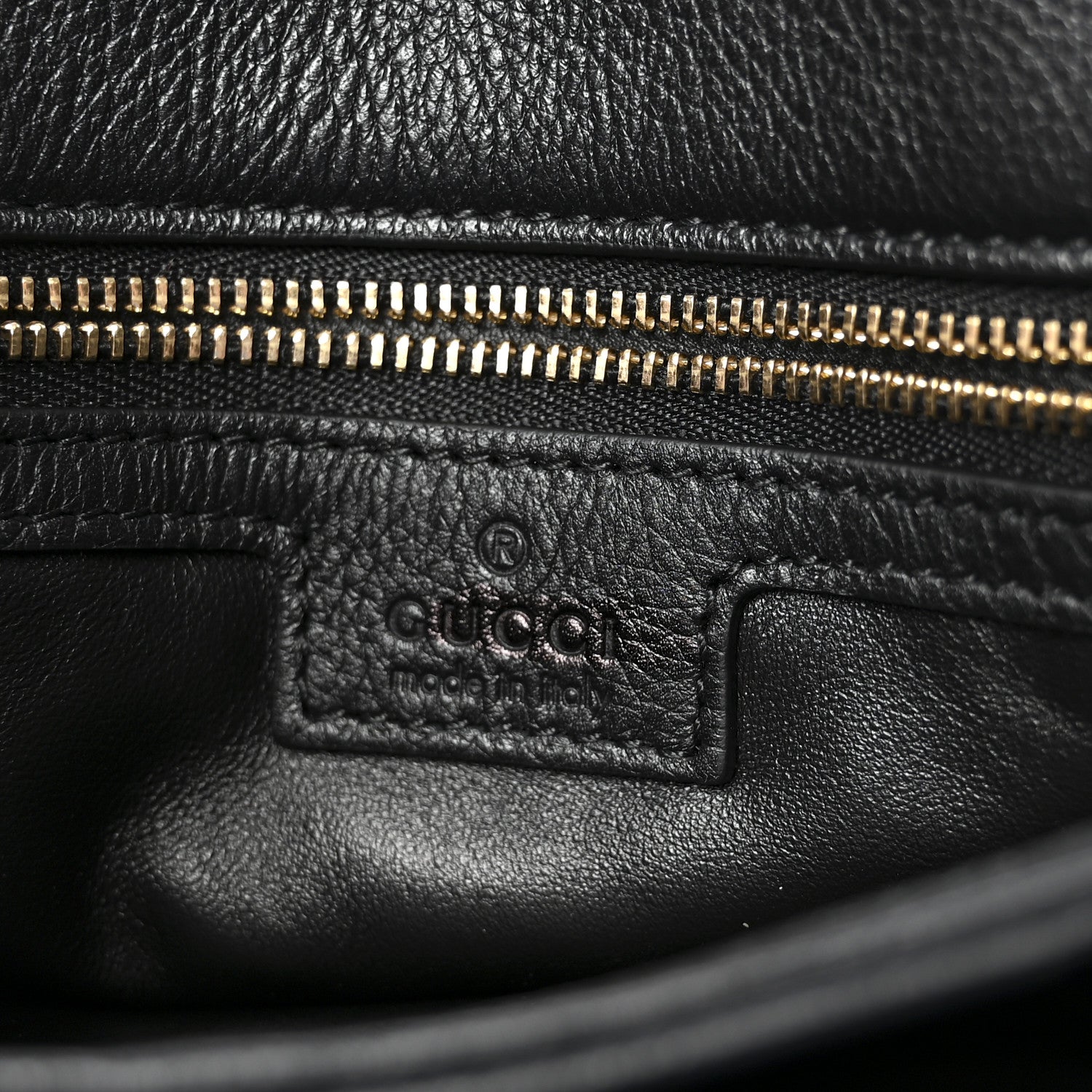 Gucci Roxy Calfskin Web Medium Studded Blondie Shoulder Flap Bag Black 6 of 9