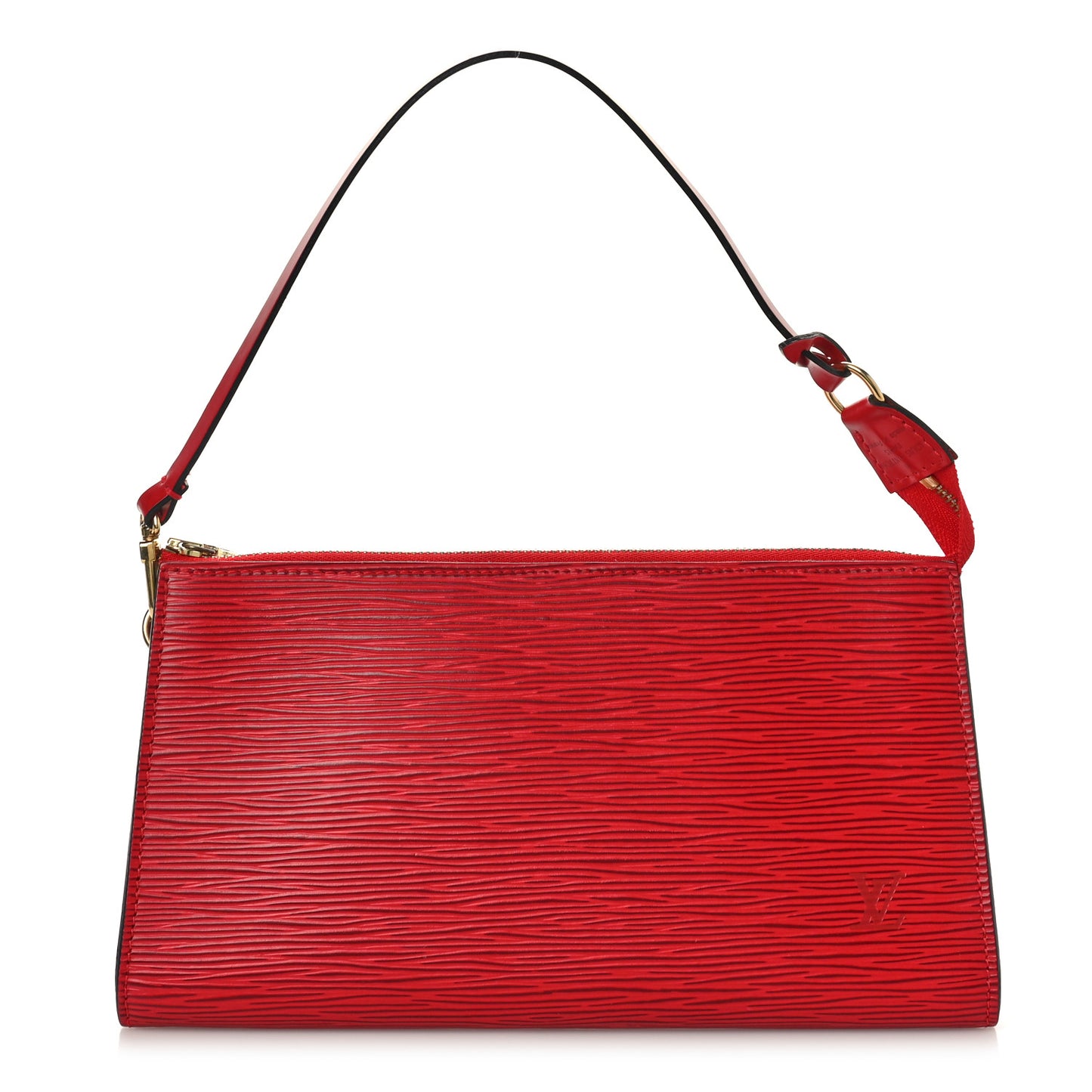 Epi Pochette Accessories 24 Castillan Red